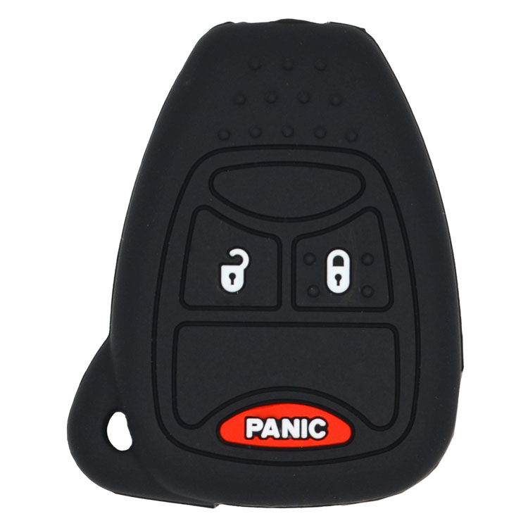 Chrysler Remote Key Silicone Cover-Black<br/>OHT692427AA,M3N5WY72XX