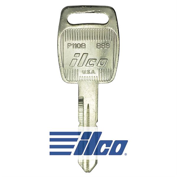 Ilco GM/Kenworth/Peterbilt B88/P1108 Mechanical Key (10 Pack)<br/>