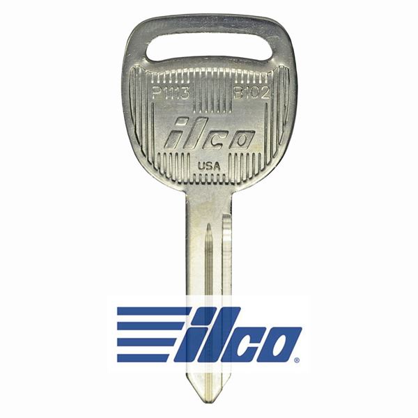 Ilco GM B102/P1113 Metal Key (10 Pack)<br/>