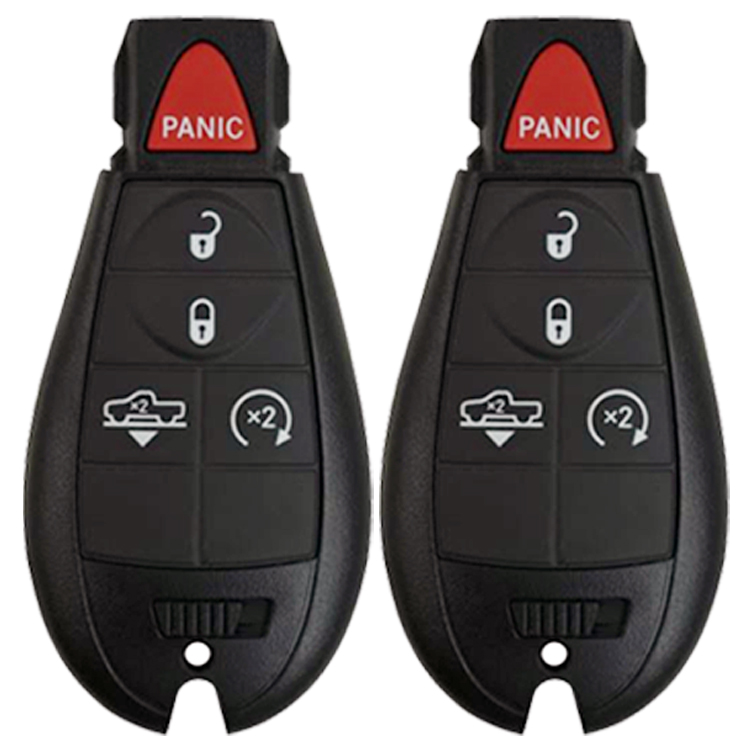 13-18 Dodge Ram 5 Button Fobik 2-Pack Special<br/>GQ4-53T