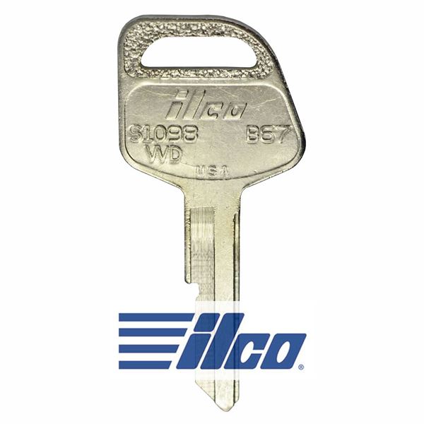 Ilco B67/S1098WD GM Metal Key (10 Pack)<br/>