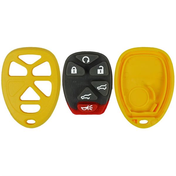 GM 6BTN CASE AND PAD FOR FCC# OUC - YELLOW<br/>