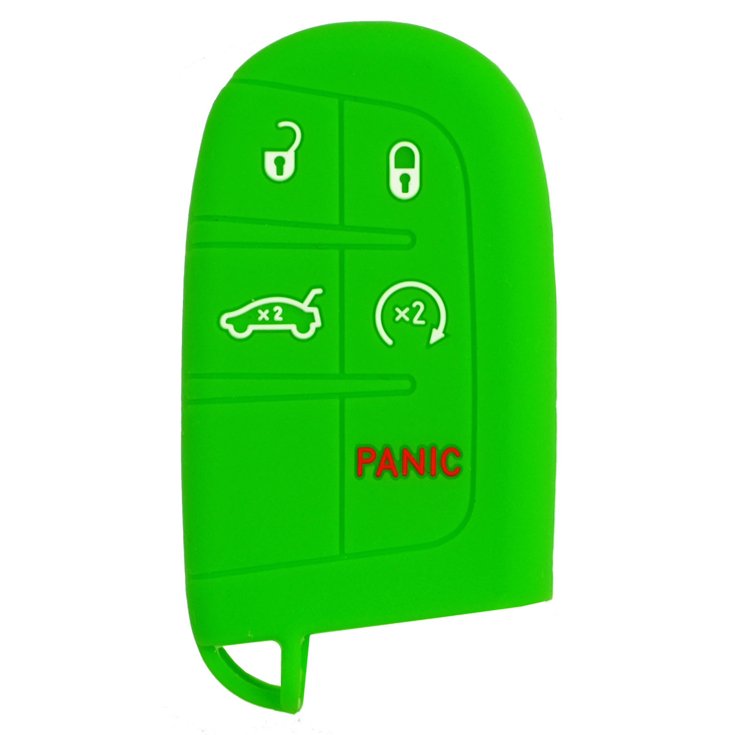 Chrysler Smart Key Silicone Cover-Green<br/>M3N-40821302, M3M-40821302