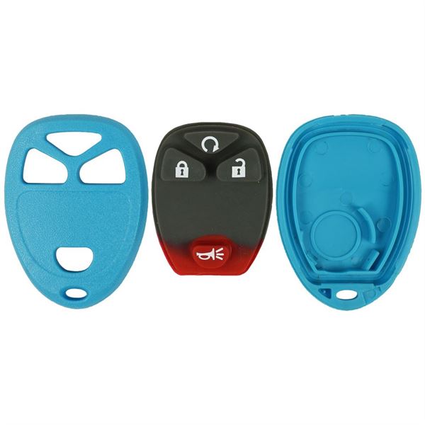 GM 4BTN CASE AND PAD FOR FCC# OUC - LIGHT BLUE<br/>