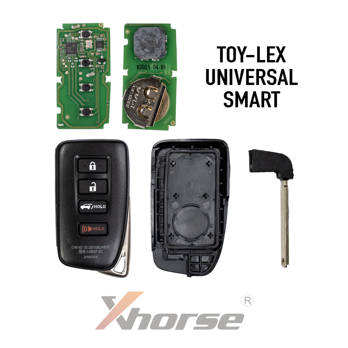 XHORSE LEXUS SMART PROX FOR 4D AND 8A SERIES MODELS-HATCH<br/>HYQ14FBA,HYQ14FBB, SEE DETAILS