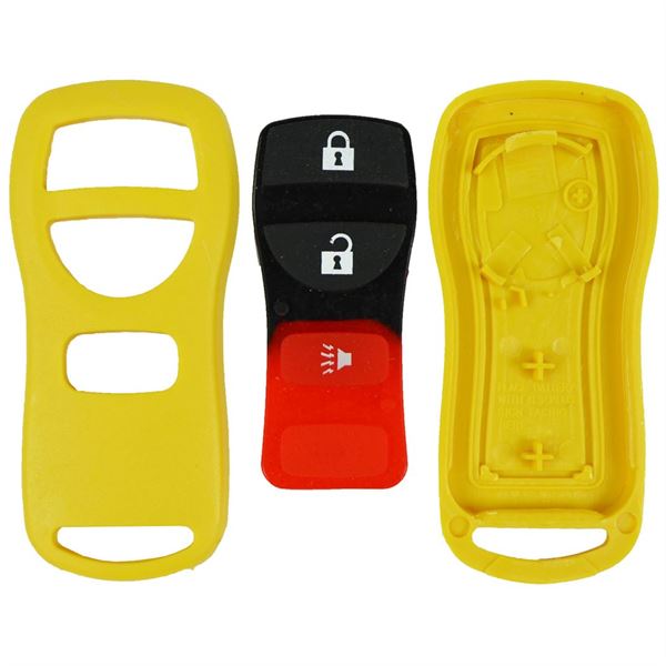 NISSAN 3BTN SHELL FOR FCC KBRASTU15 - YELLOW<br/>