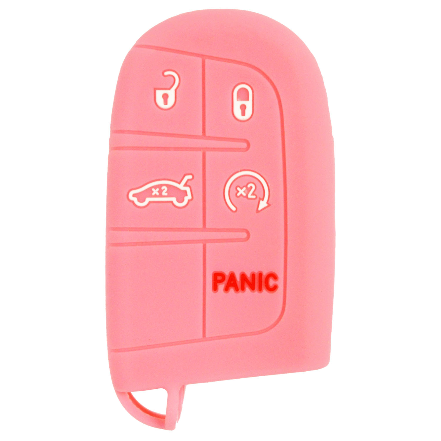 Chrysler Smart Key Silicone Cover-Pink<br/>M3N-40821302, M3M-40821302