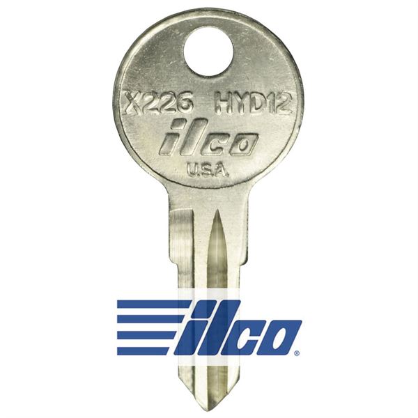 Ilco HYD12 Mechanical Key for Harley Davidson and more (10 Pack)<br/>