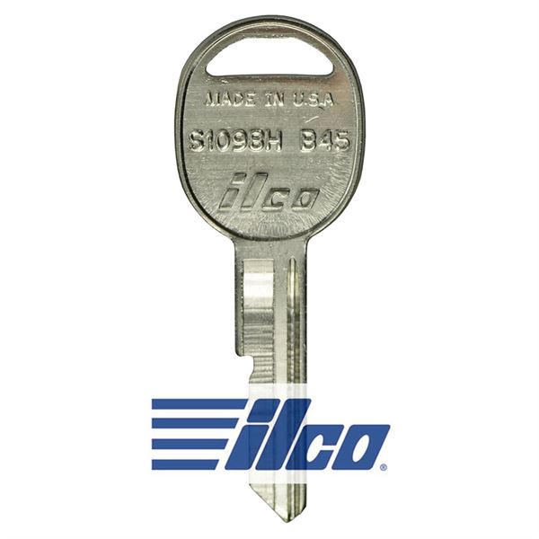 Ilco GM B45/S1098H Metal Key (10 Pack)<br/>