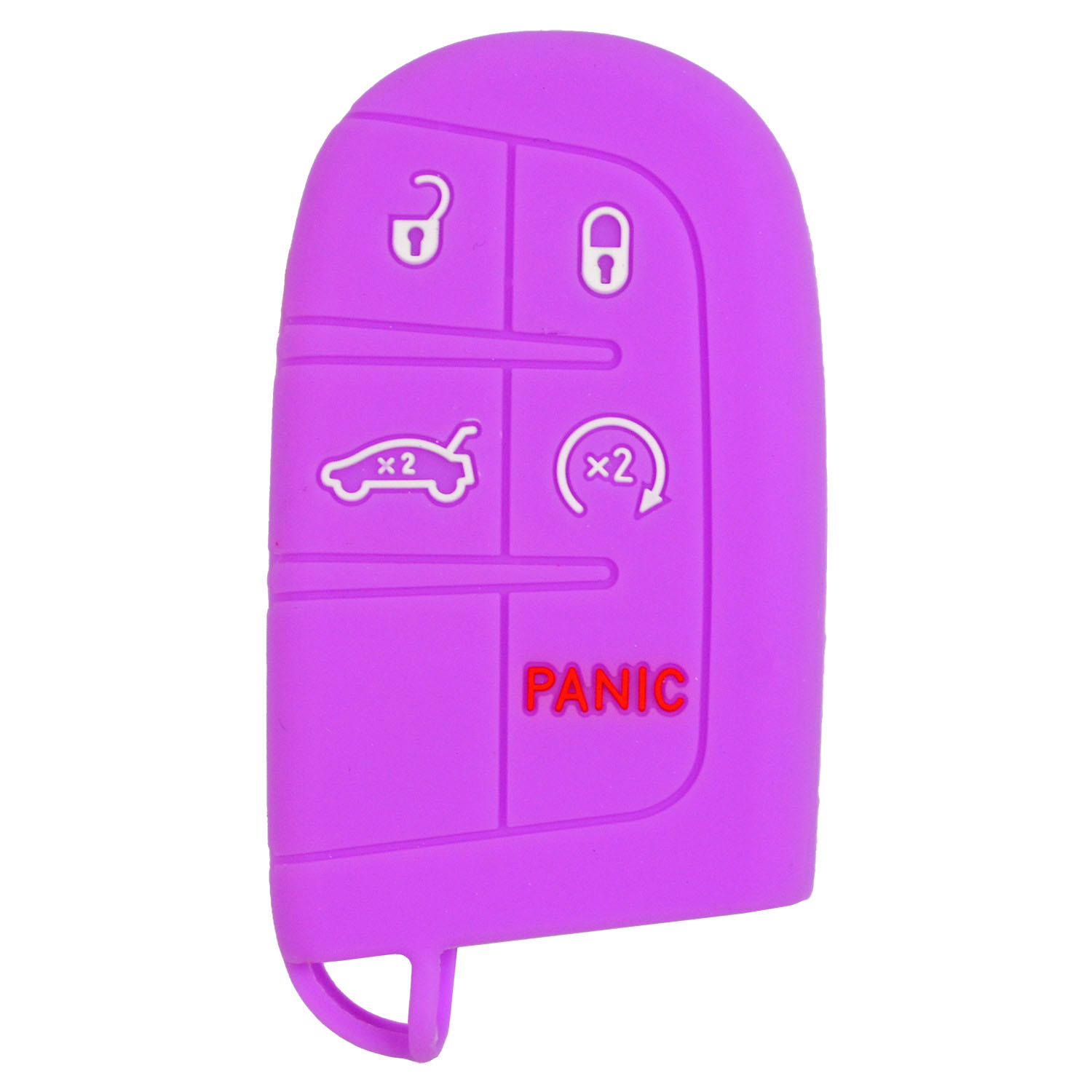 Chrysler Smart Key Silicone Cover-Purple<br/>M3N-40821302, M3M-40821302