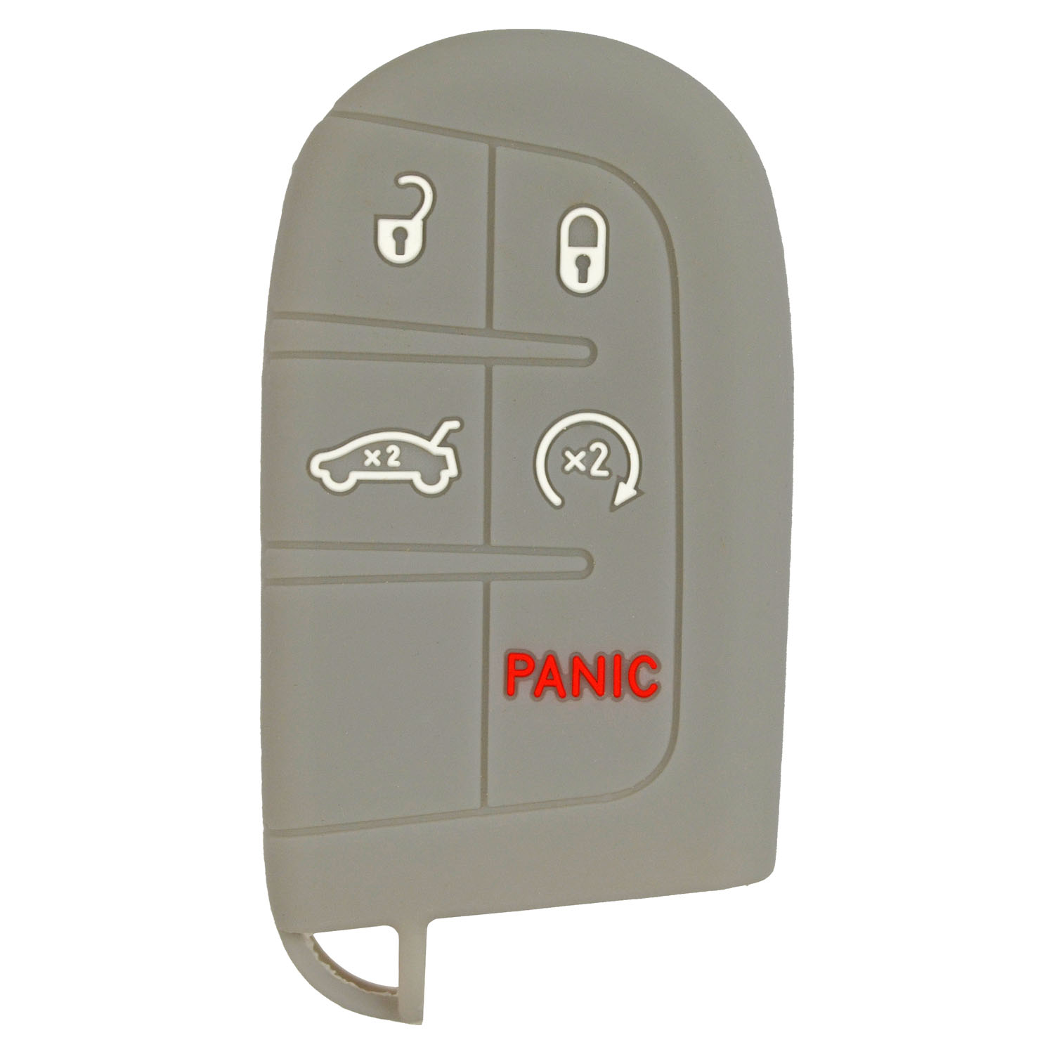 Chrysler Smart Key Silicone Cover-Gray<br/>M3N-40821302, M3M-40821302