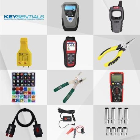 Keysentials Supplementary Tool Kit for Automotive Locksmiths<br/>