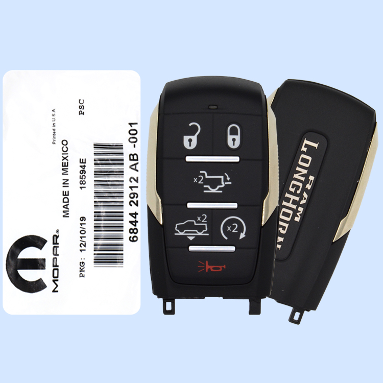 2019 - 2021 Dodge Ram<br/>OHT-4882056, 1500 Models Only, Longhorn Logo