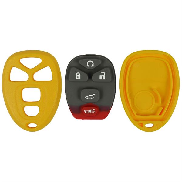 GM 5BTN CASE AND PAD FOR FCC# OUC - YELLOW<br/>