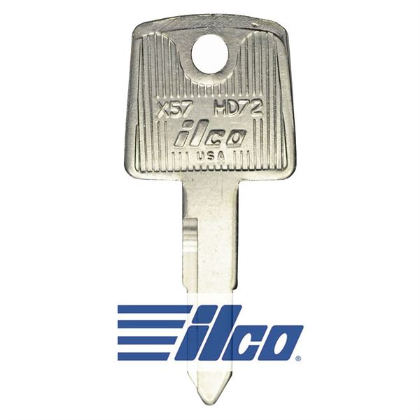 Ilco HD72/X57 Mechanical Key for Honda (10 Pack)<br/>