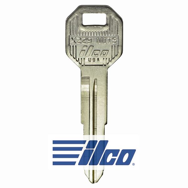 Ilco Mitsubishi MIT5/X229 Metal Key (10 Pack)<br/>