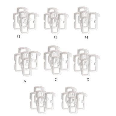 ASP MP-17-180 SIP22 Door Lock Mini Keying Kit Wafers (Fiat, Ram)<br/>