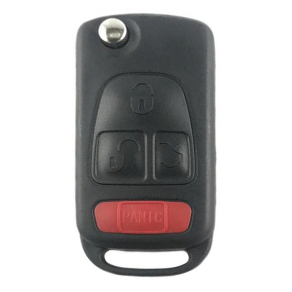 KR55 KEY MAKER ONLY-MERCEDES SL W140 / W129 4 BUTTON FLIP KEY HU39 / PCF7935<br/>