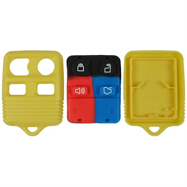 FORD 4BTN SHELL - YELLOW<br/>