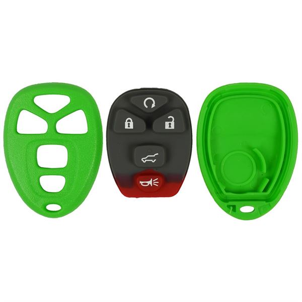 GM 5BTN CASE AND PAD FOR FCC# OUC - GREEN<br/>