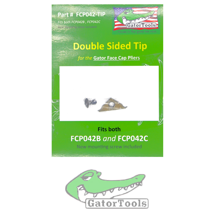 Gator Tools Face Cap Pliers Replacement Tip<br/>