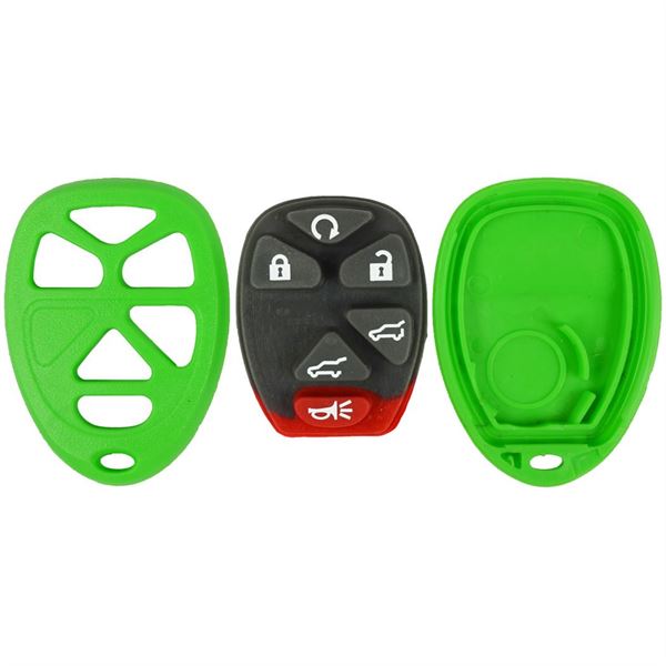 GM 6BTN CASE AND PAD FOR FCC# OUC - GREEN<br/>