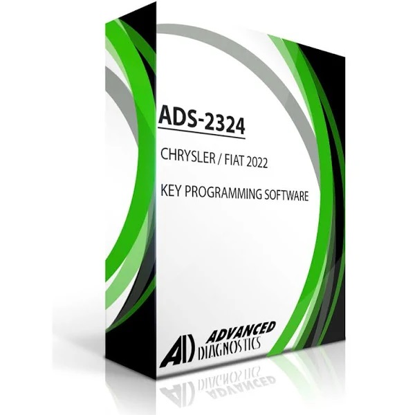ADVANCED DIAGNOSTICS ADS2324 PROGRAMMING SOFTWARE FOR CHRYSLER / FIAT 2022 PROXIMITY KEYS<br/>