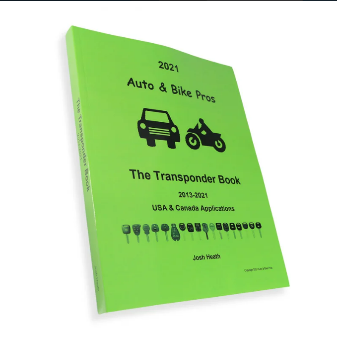 2021 Auto & Bike Pros The Transponder Book by Josh Heath<br/>