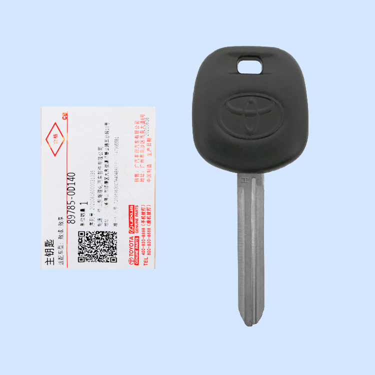 OEM Toyota Logo TOY44H-PT Transponder Key<br/>