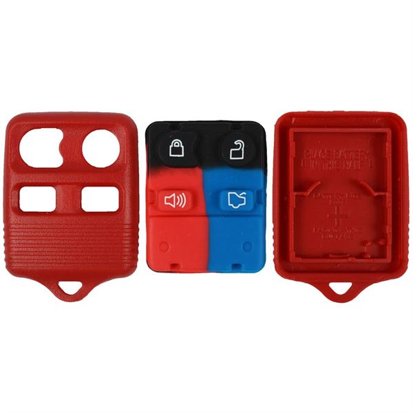 FORD 4BTN SHELL - RED<br/>