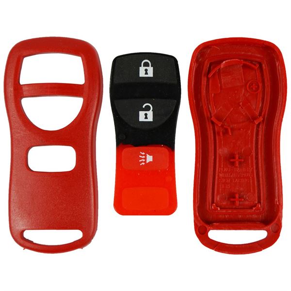 NISSAN 3BTN SHELL FOR FCC KBRASTU15 - RED<br/>