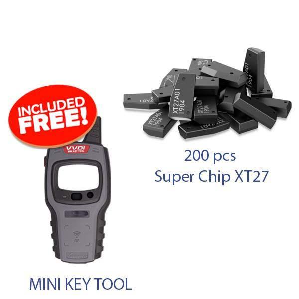 Xhorse XT27 Super Chip Cloning Transponder Super Deal (Buy 200 Chips Receive Free VVDI Mini Key Tool)<br/>