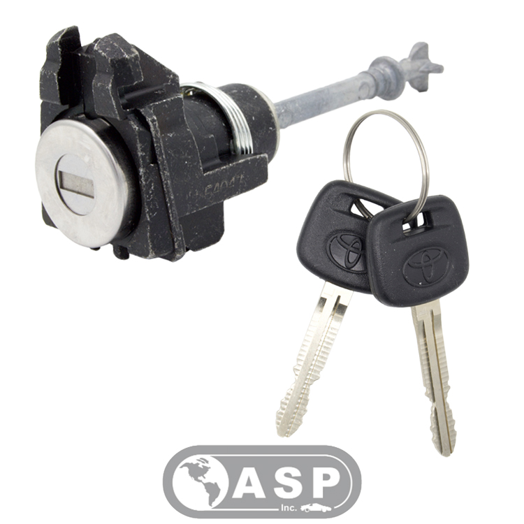 2009 - 2013 Toyota Corolla<br/>Coded RH Door Lock for Keyed Ignition Models