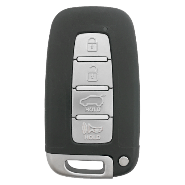 Hyundai/Kia 4-Button Smart Key Replacement Case<br/>