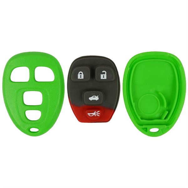 GM 4BTN CASE AND PAD FOR FCC# OUC - GREEN<br/>