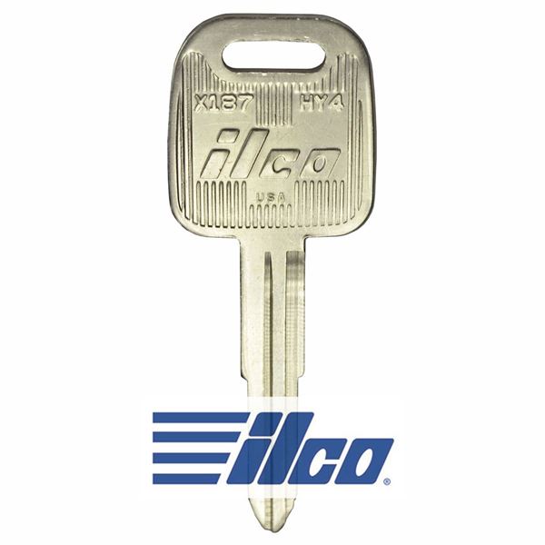 Ilco Hyundai/Mitsubishi HY4/X187 Metal Key (10 Pack)<br/>