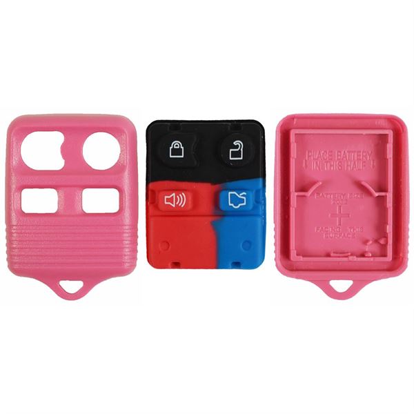 FORD 4BTN SHELL - LIGHT PINK<br/>